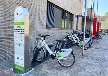 E-Ladesäule am Peter-Fryns-Platz