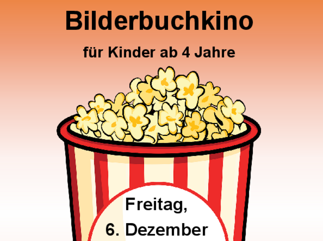 Bilderbuchkino in der Stadtbücherei im Dezember 2024