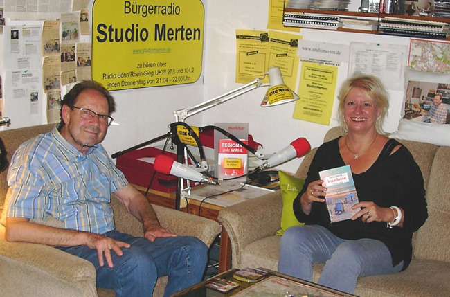 Otto Ganser und Anja Eichbaum (von links nach rechts). Foto: Studio Merten