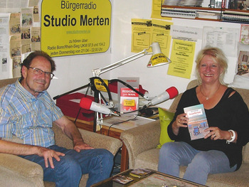 Otto Ganser und Anja Eichbaum (von links nach rechts). Foto: Studio Merten