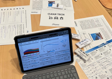 Klimakonferentsimulation (Foto: Energieagentur Rhein-Sieg)