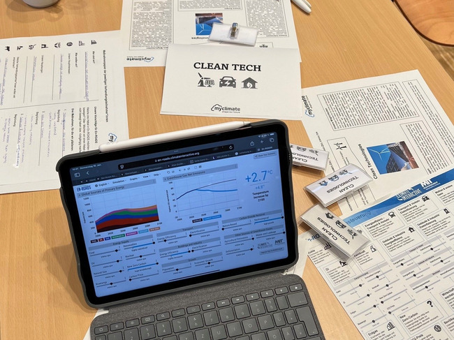 Klimakonferentsimulation (Foto: Energieagentur Rhein-Sieg)