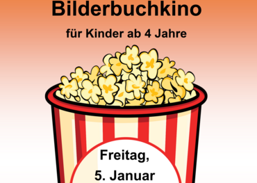 Plakat Bilderbuchkino in der Stadtbücherei